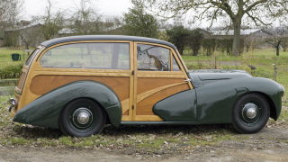 Rare and beautiful 1948 Healey Woodie wagon on Ebay